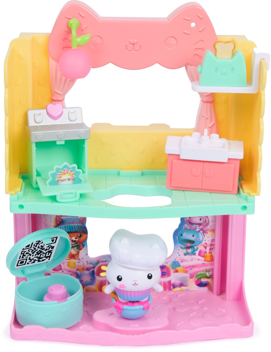 Gabby’s Poppenhuis De Film – Cakey’s Cake-tastische Keuken Speelset